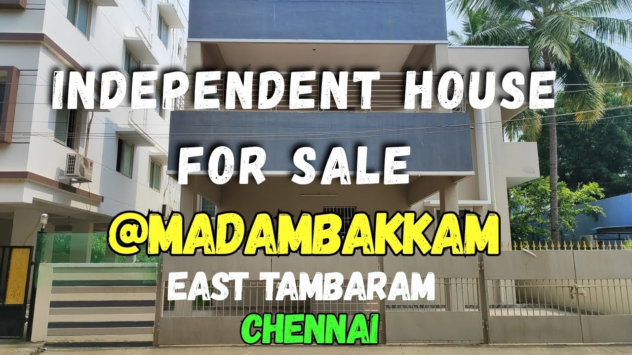 Independent house for sale at Madambakkam,East Tambaram, Chennai.