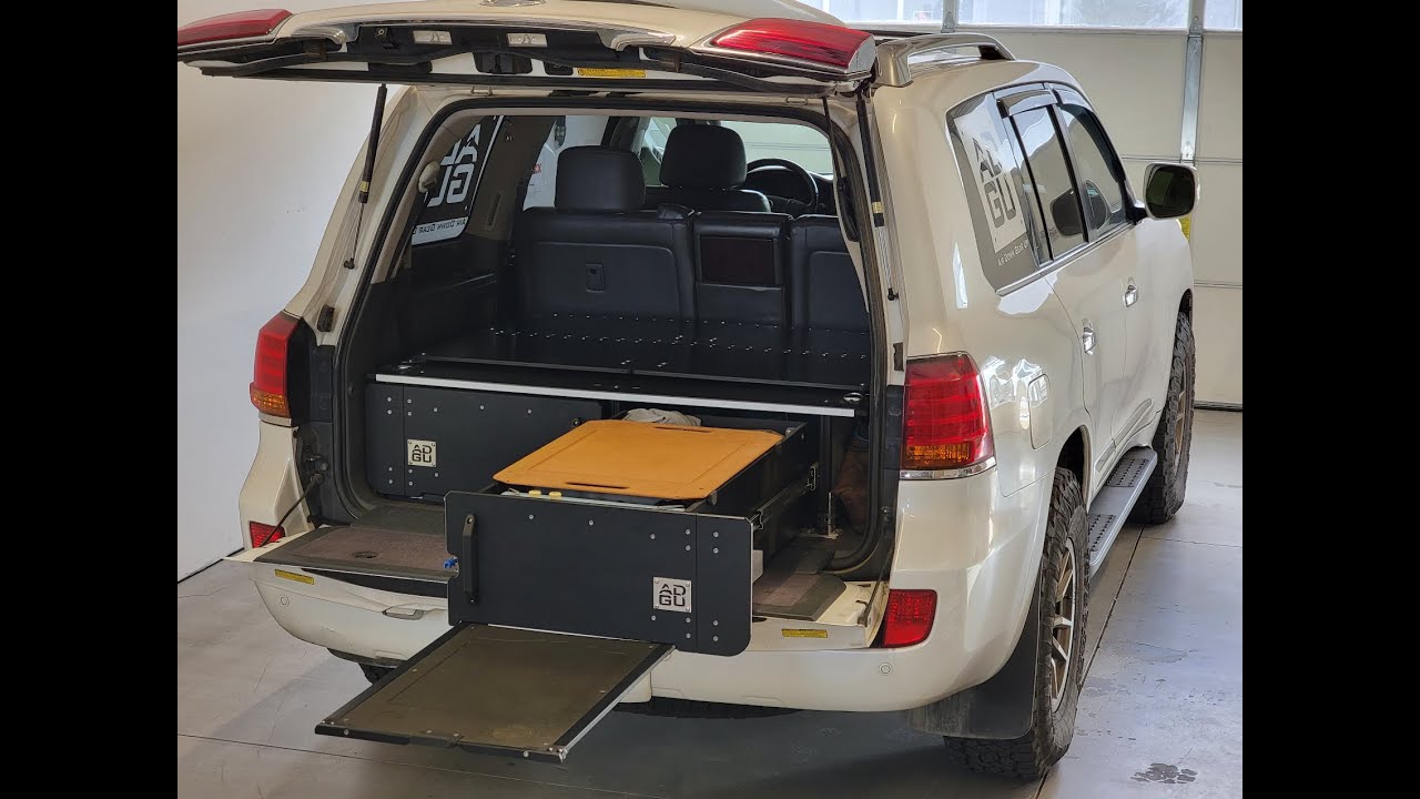 The Ultimate Drawer and Sleeping Platform system for 200 Series Land Cruiser and LX570