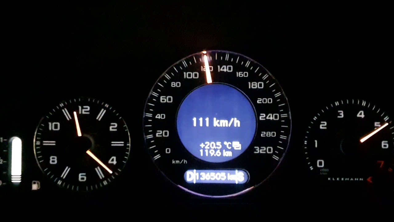 CLK 500 m273 0-160km/h