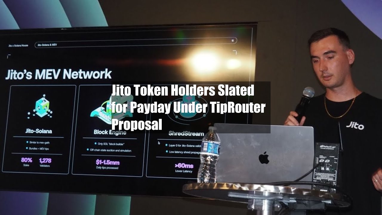 Jito Token Holders Slated for Payday Under TipRouter Proposal