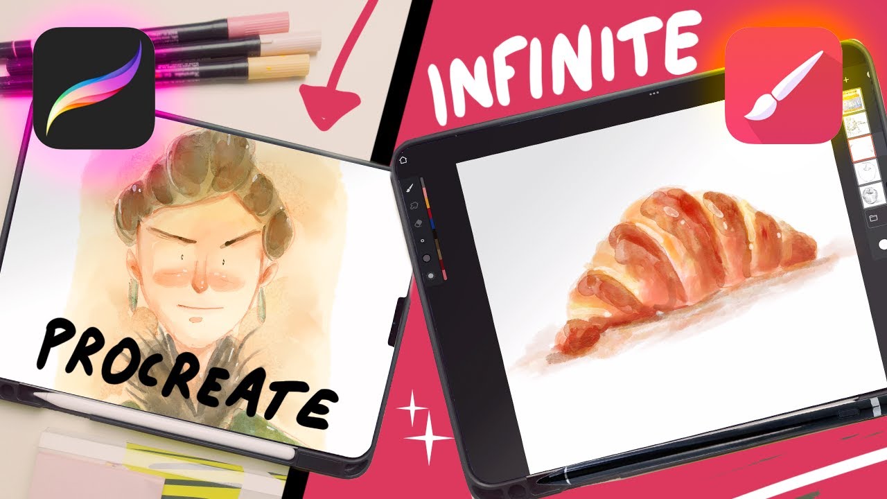 ¿Infinite Painter o Procreate? ¿Cuál elegir?