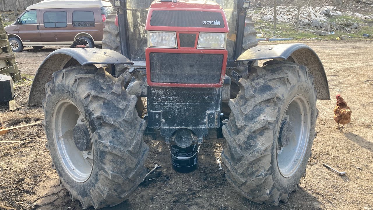 How to replace case IH 4230 steering cylinder seals fwd
