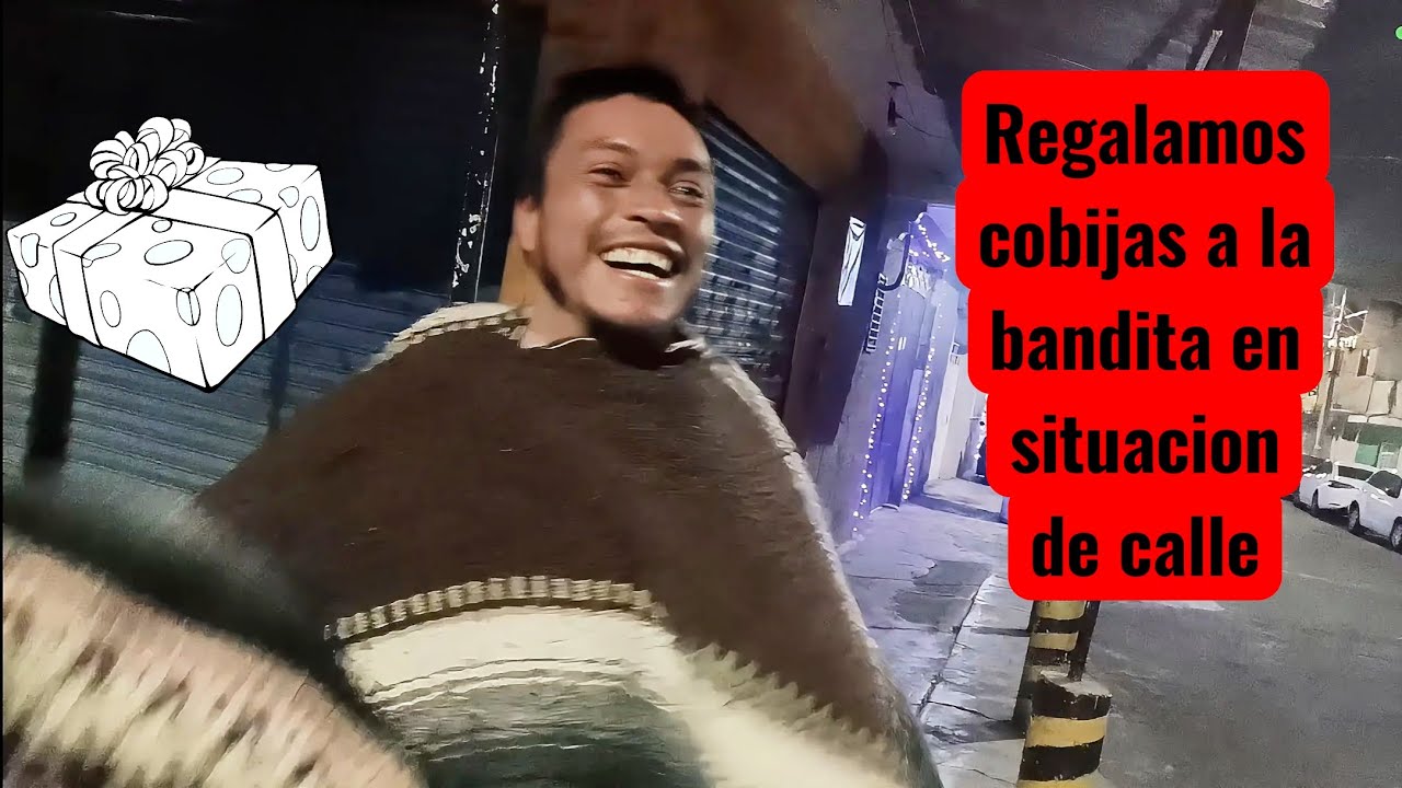 Regalamos 🎁 cobijas  a la bandita en situacion de calle 🫂 31-12-25