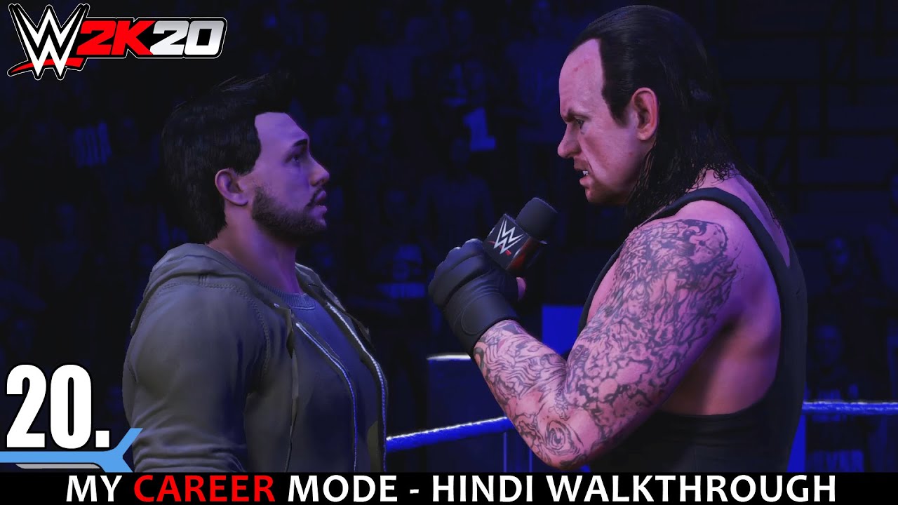 WWE 2K20 My Career Mode - Hindi - Ep 20 - THE UNDERTAKER RETURNS!! - ft. AAMIR ALI & DIANA (PS4 Pro)