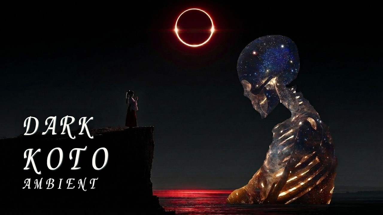 Dark Koto Ambient for Study and Night Work | Ritual under the Black Sun｜皆既日食の儀
