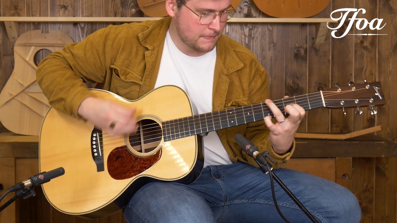 Bourgeois OM SS Vintage Adirondack 2017 played by Milo Groenhuijzen | Demo @ TFOA