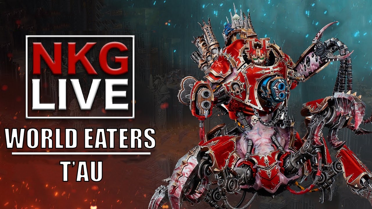 Berzerker Warband VS Mont'ka - Warhammer 40K Battle Report | NKG Live