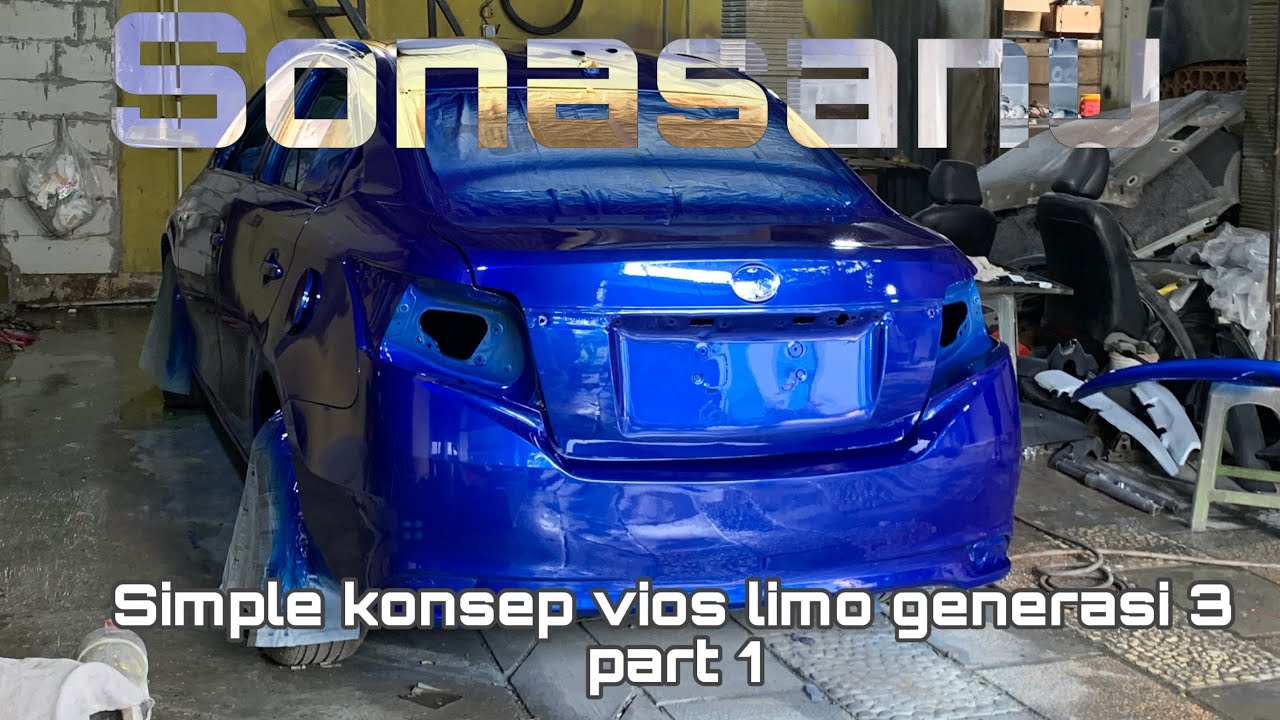 simple konsep vios limo gen 3 | modifikasi dan restorasi part 1