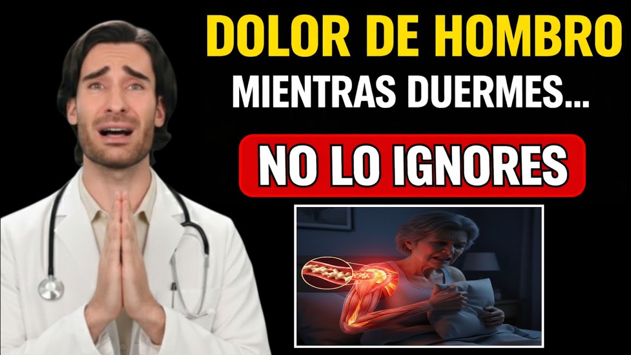 ¿Por qué te despierta el dolor de hombro por la noche? Las 6 causas que tu médico no te explica