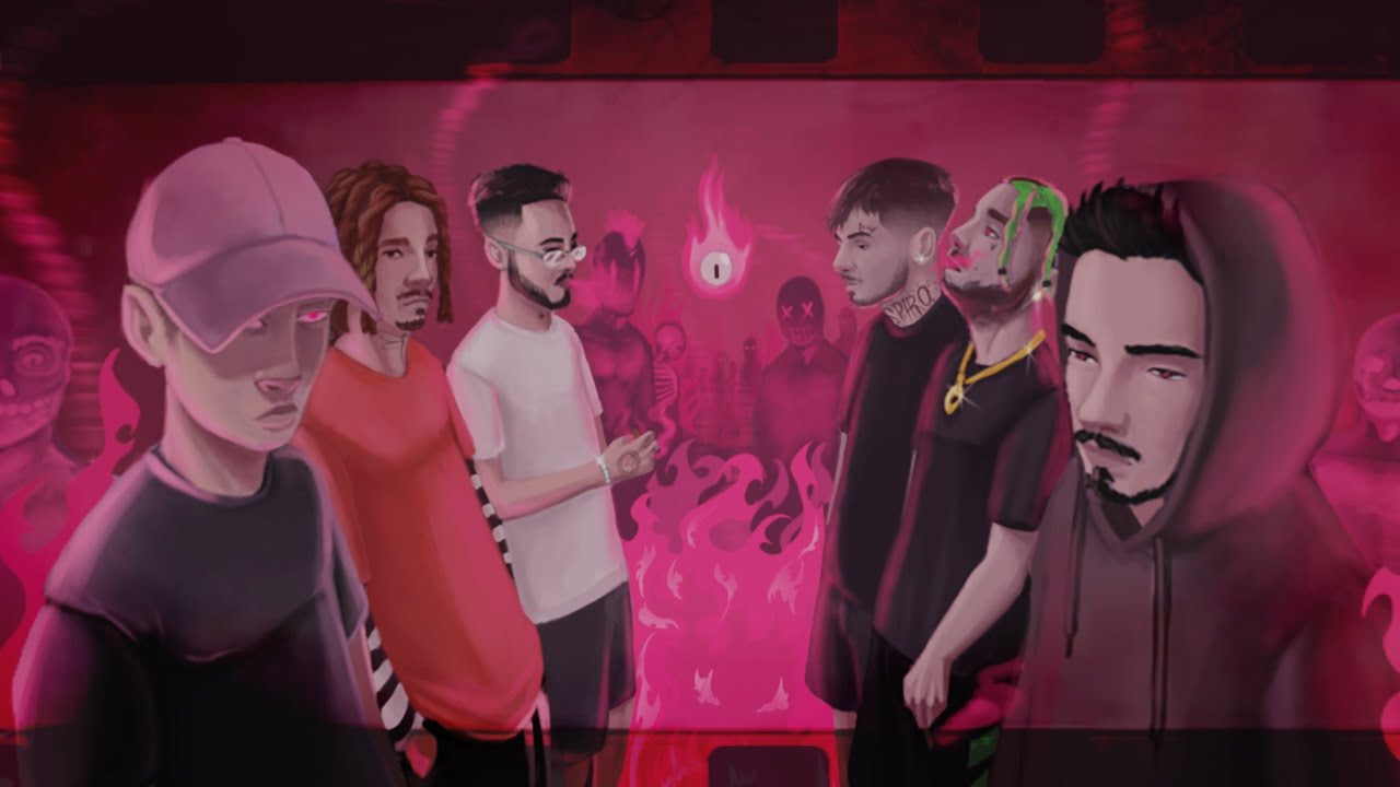 DeadManea & 6txxn - CTLGTDRGT feat. NANE, RAVA, Amuly & Azteca (Visualizer)