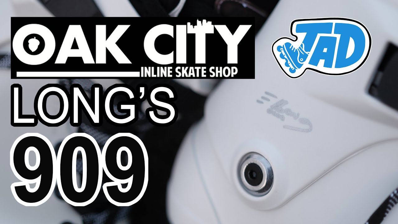 Long's 909 Setup!  Thank You Oak City Skate Shop - JADRollerVlog Rollerblading