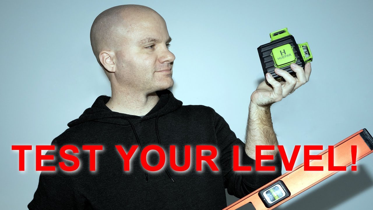 SO EASY to test your laser level bubble level and spirit level! And calibrate them!