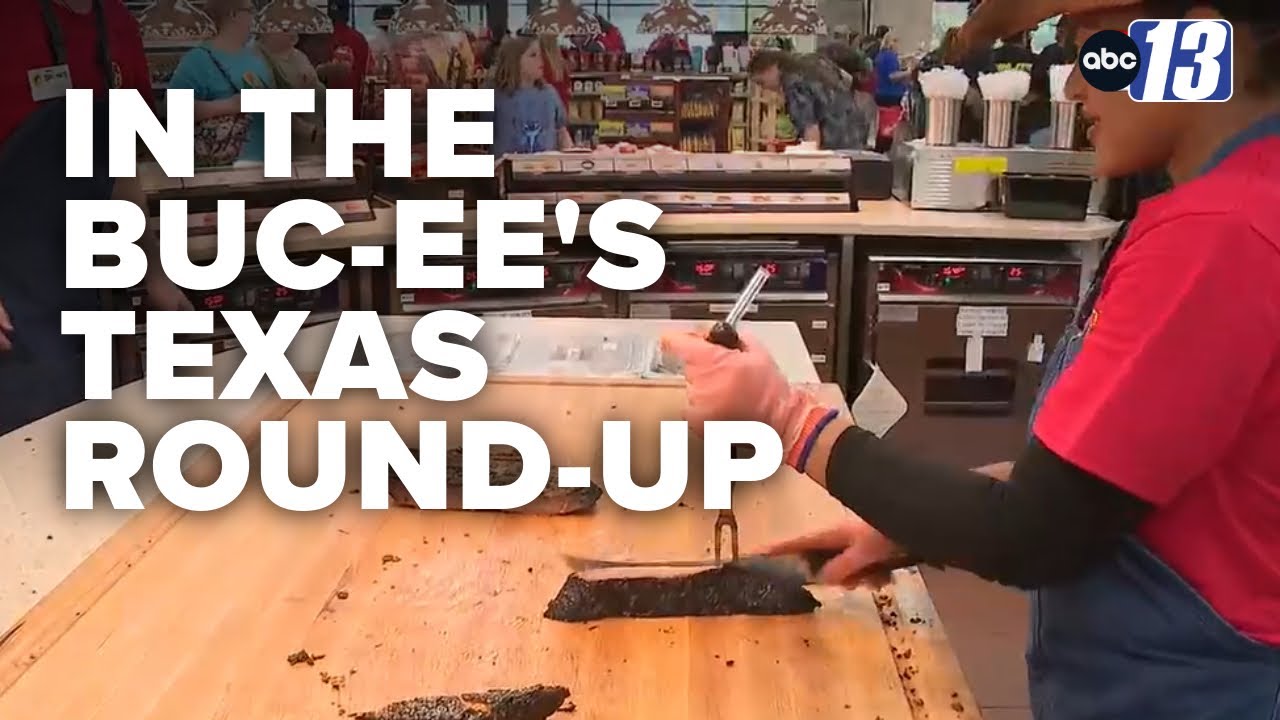 Behind the "Texas Round-up" where brisket is made at Virginia's first Buc-ee's