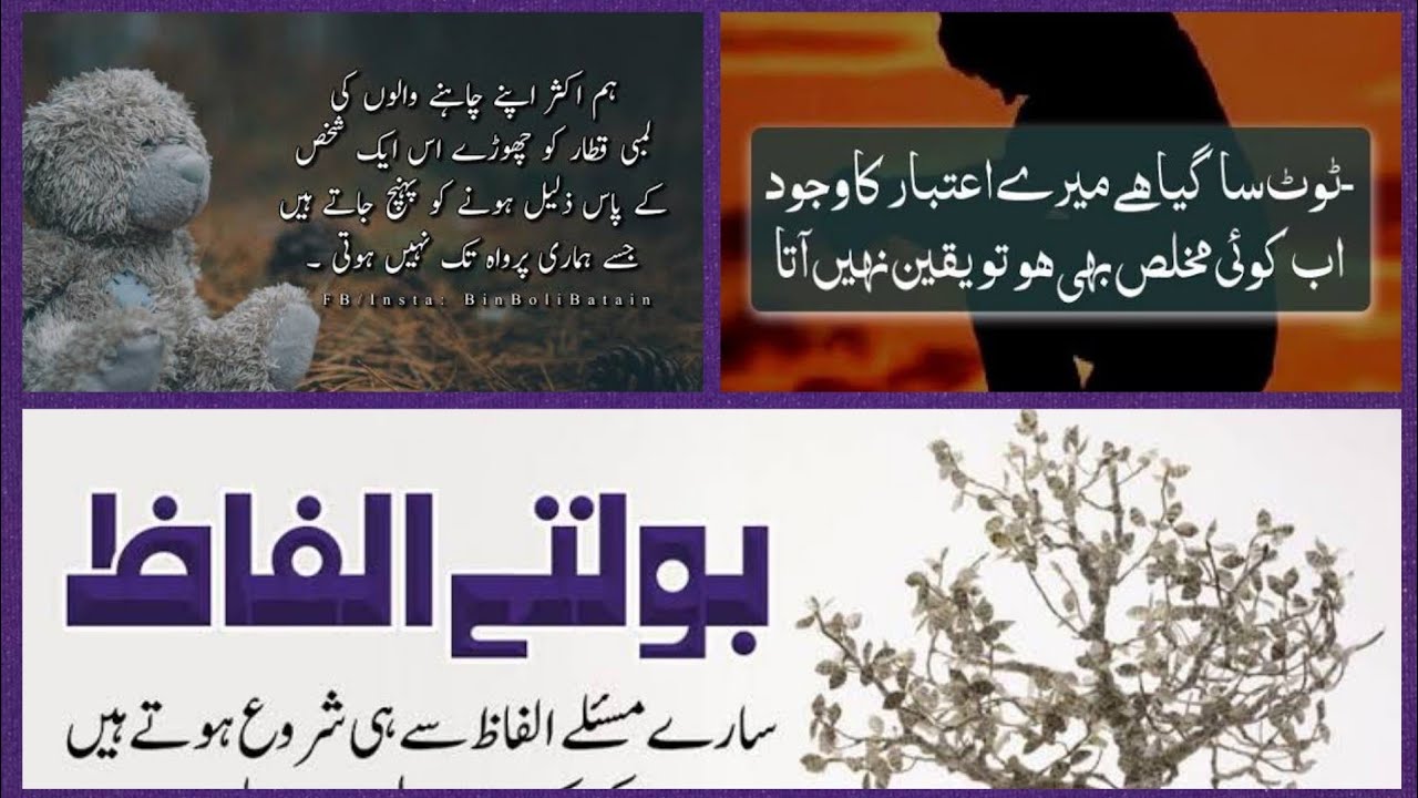 🍁Bolty Alfaz Urdu Quotes Collection🌼Alfaz ki Ahmiyat🌼Talkh Alfaz Quotes in urdu🍁