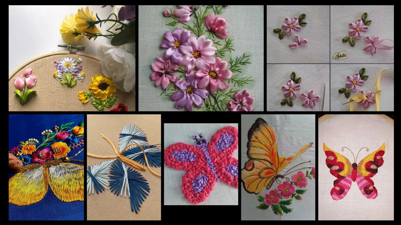 “Ribbon Embroidery ka Khubsurat Jahan”“Phool aur Titliyon ki Reshmi Kahani
