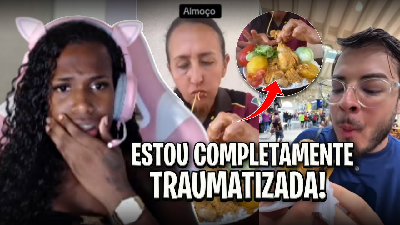 REAGI a pessoas COMENDO! | Garota do Blog reage a Tiktoks #1