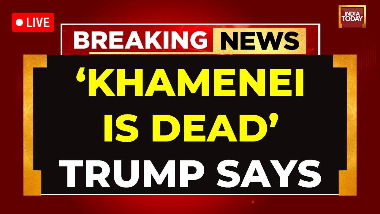 LIVE: Trump Declares Khamenei Is Dead News LIVE | Trump News LIVE | Khamenei Death News LIVE