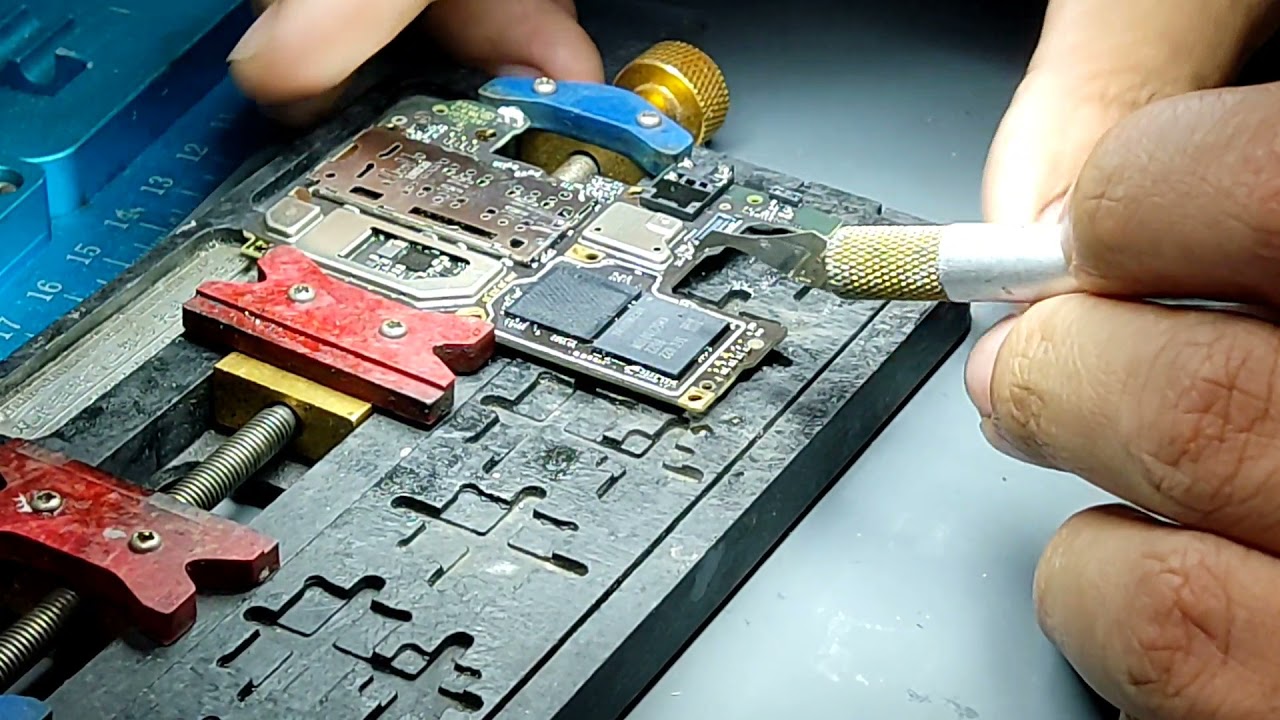 02 dicas de reballing em processador e memória poco m3