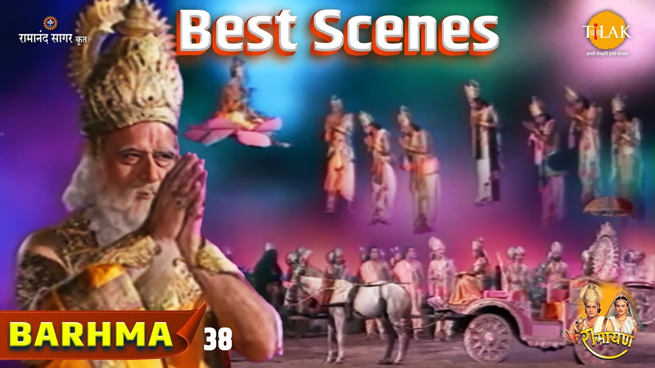 Best Scenes | Barhma | Ramayan | वत्स तुम जीवन भर निद्रा के आसान में सोते रहोगे