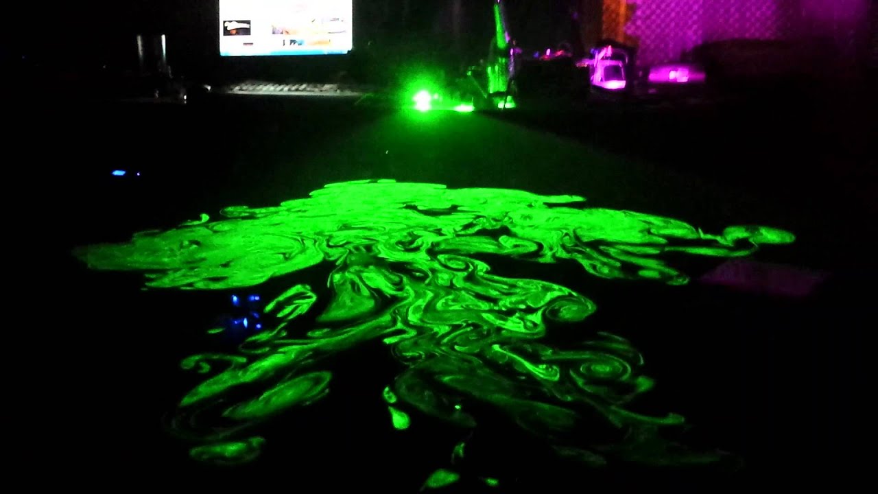 Liquid sky effect