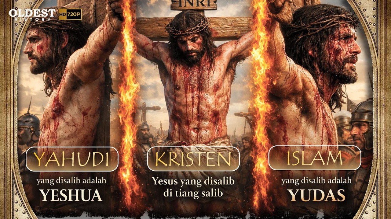 Misteri Penyaliban – Kristen, Yahudi, dan Islam Berbeda Pendapat! Ilmuwan Muslim Ungkap Fakta Ini!!