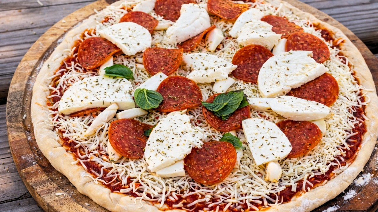 Blue Sky, Steady Charcoal, and an Unexpected Moment - Solo Outdoor Cooking