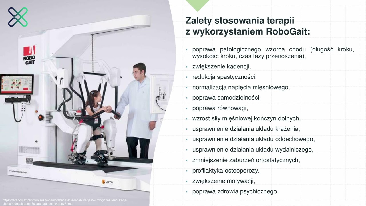 RoboGait - rehabilitacja z robotem do reedukacji chodu