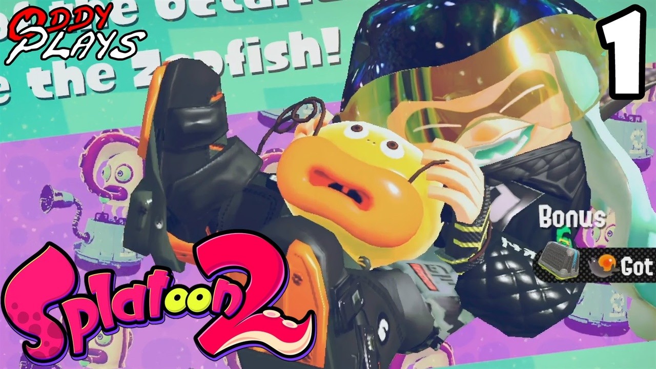 Oddy Plays Splatoon 2 | Ep 1: Agent 4 Sure is a Talker