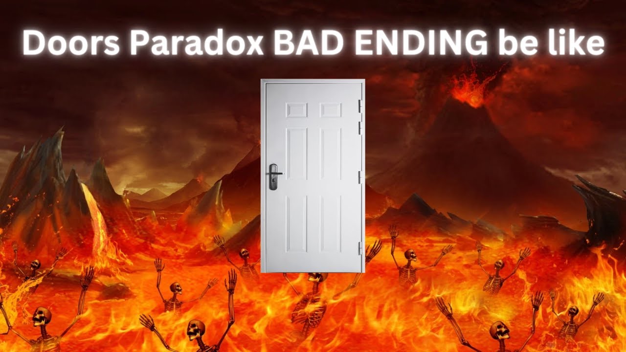 Why does this game have a bad ending  ||  Doors Paradox Part 2