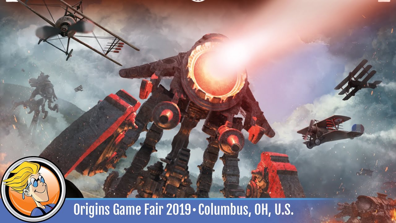 Wings of Glory: Tripods & Triplanes - game overview at Origins Game Fair 2019