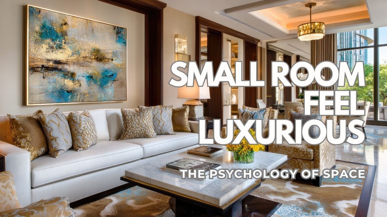 The Psychology of Space: Make Any Small Room Feel Instantly Luxurious & Timeless