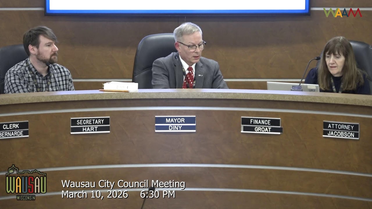 Wausau  Common Council Meeting - 3/10/26