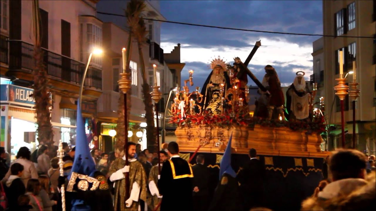 Afligidos Chiclana en el convento de Jesús Nazareno 2016 / Semana Santa Chiclana
