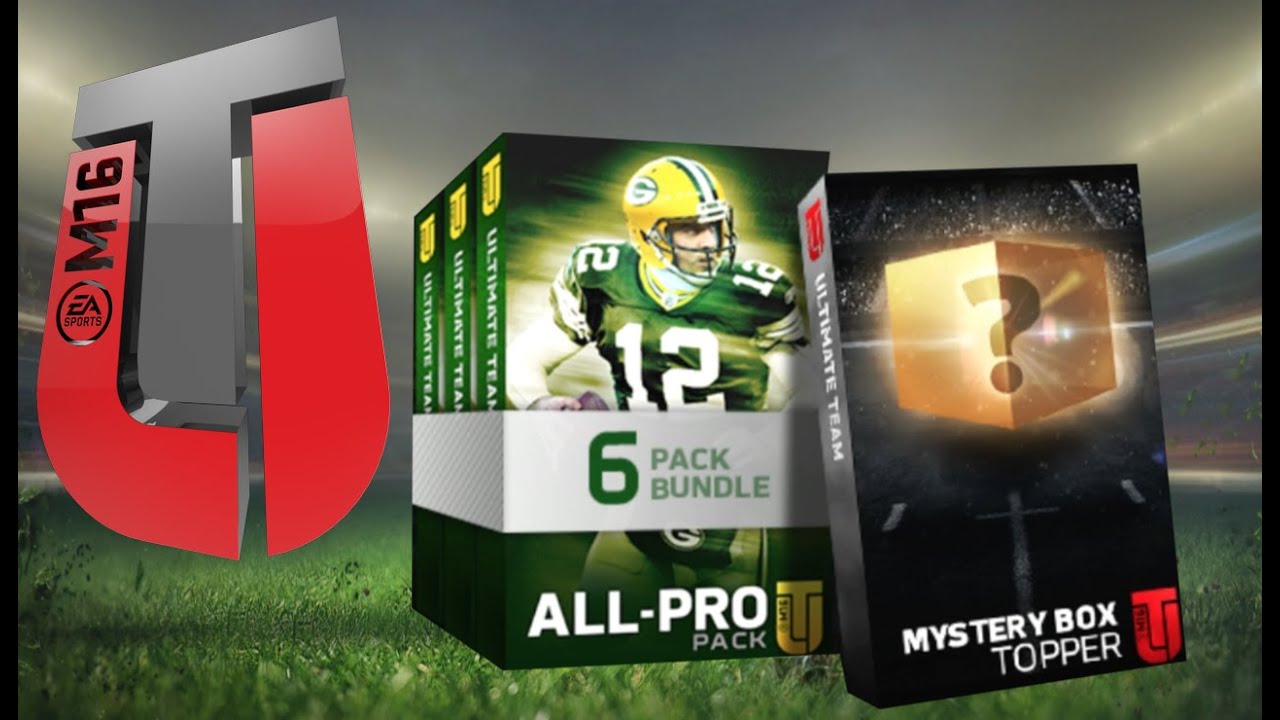 MYSTERY BOX! All Pro Bundle Pack Opening - Madden 16 Ultimate Team