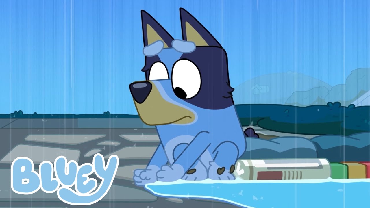 雨が降っているときに遊ぶゲーム 🌧💙 | ブルーイ - 日本公式チャンネル - Bluey