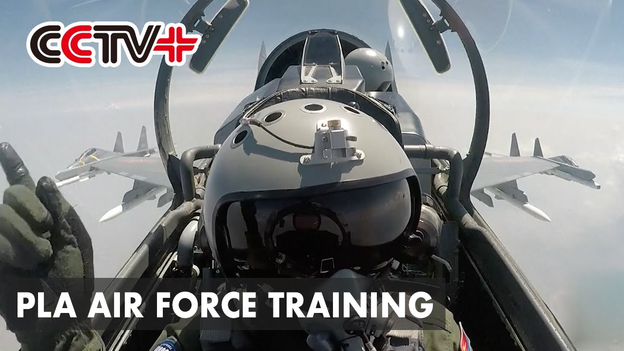 PLA Air Force Organizes Training Between Two Generations of Fighter Jets
