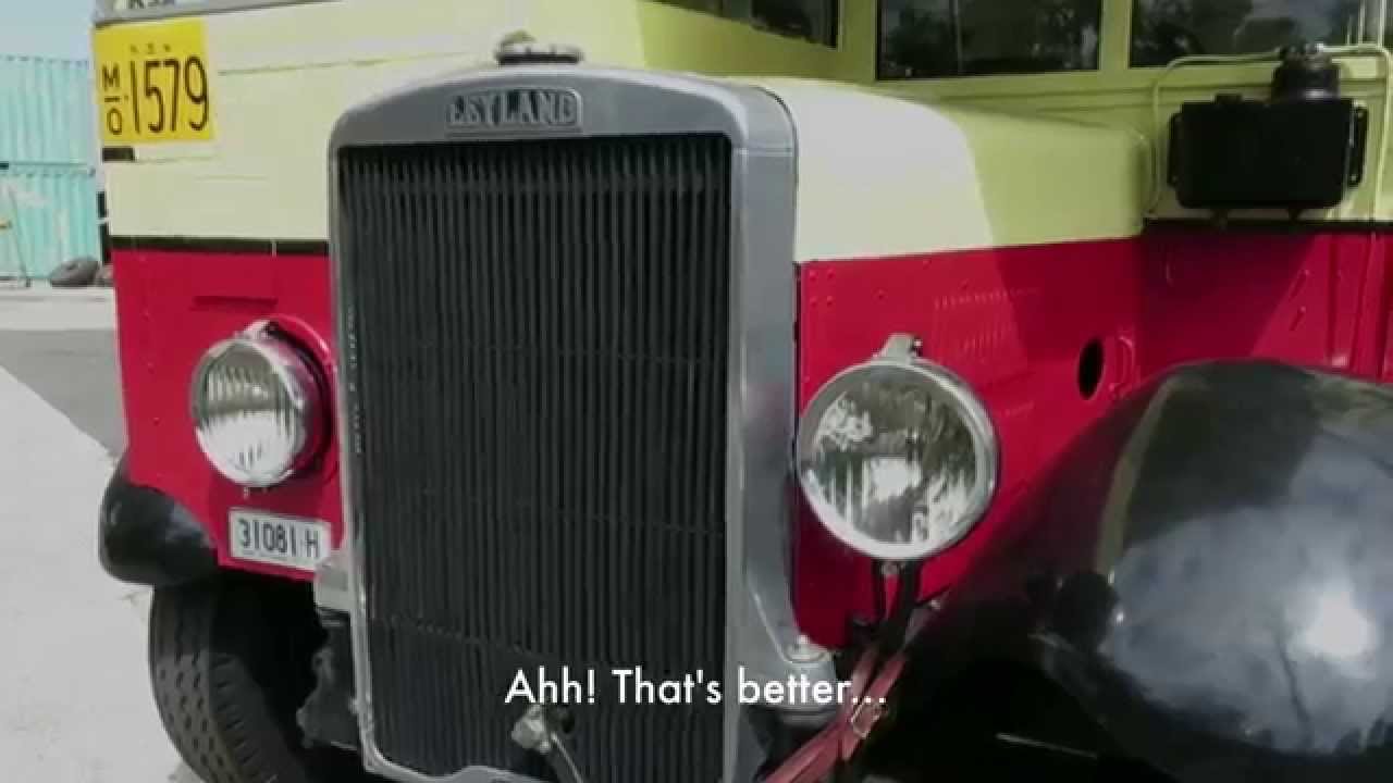 Sydney Bus Museum's 1936 Leyland TD4 double decker receives an essential repair.