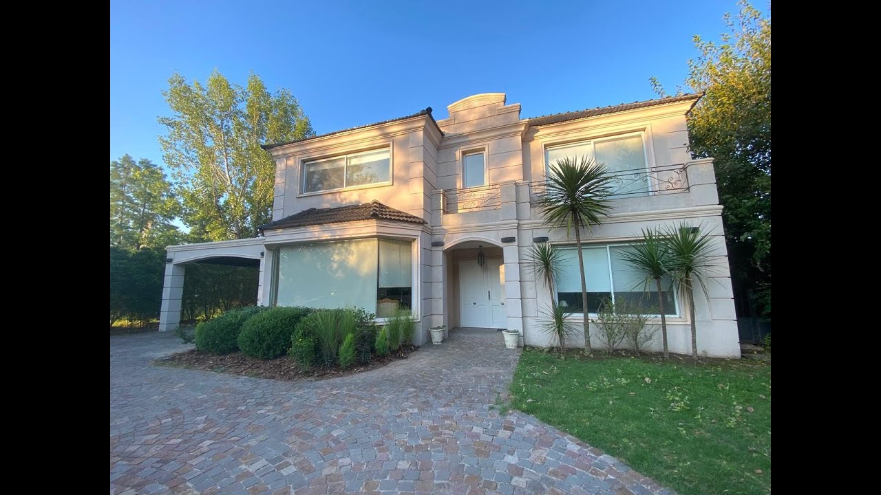 Alquiler hermosa casa en el Barrio Privado Septiembre en Escobar