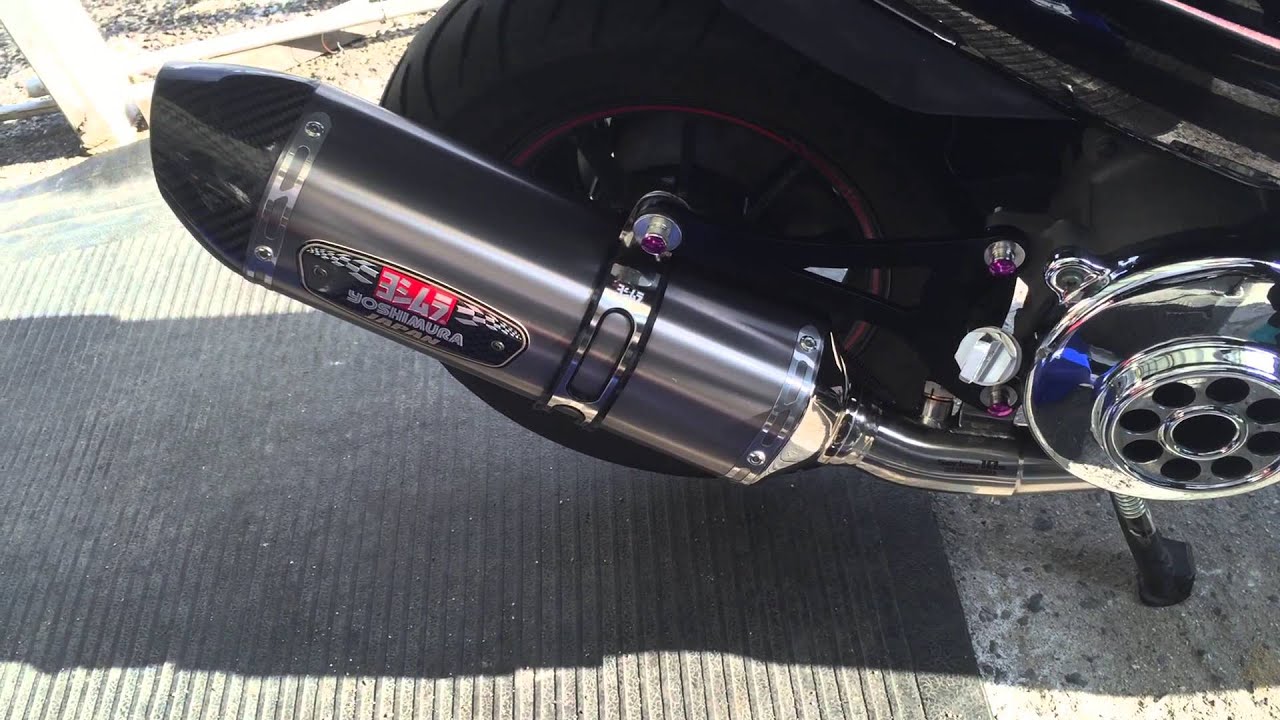 アドレスV125 K5 ヨシムラR-77 チタン