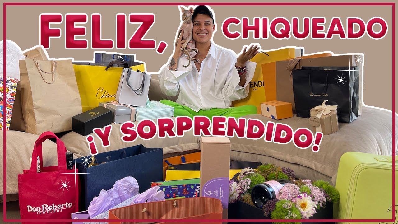 REACCIONANDO A MIS REGALOS DE CUMPLEAÑOS!!!