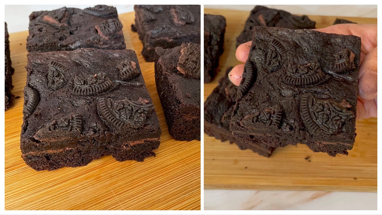 Super Easy Fudgy Oreo Brownie In Kadai | NO EGGS, NO OVEN , No Condensed Milk | Eggless Brownie