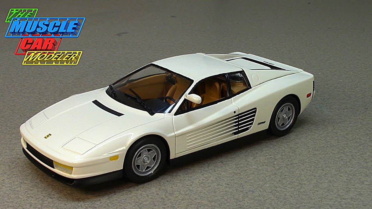 Monogram Miami Vice 1986 Ferrari Testarossa Build