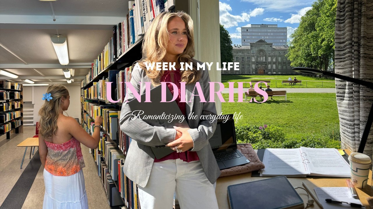 Дневники студентки❤️🧸🎓 продуктивные университетские будни | баланс между учебой, друзьями и старт...