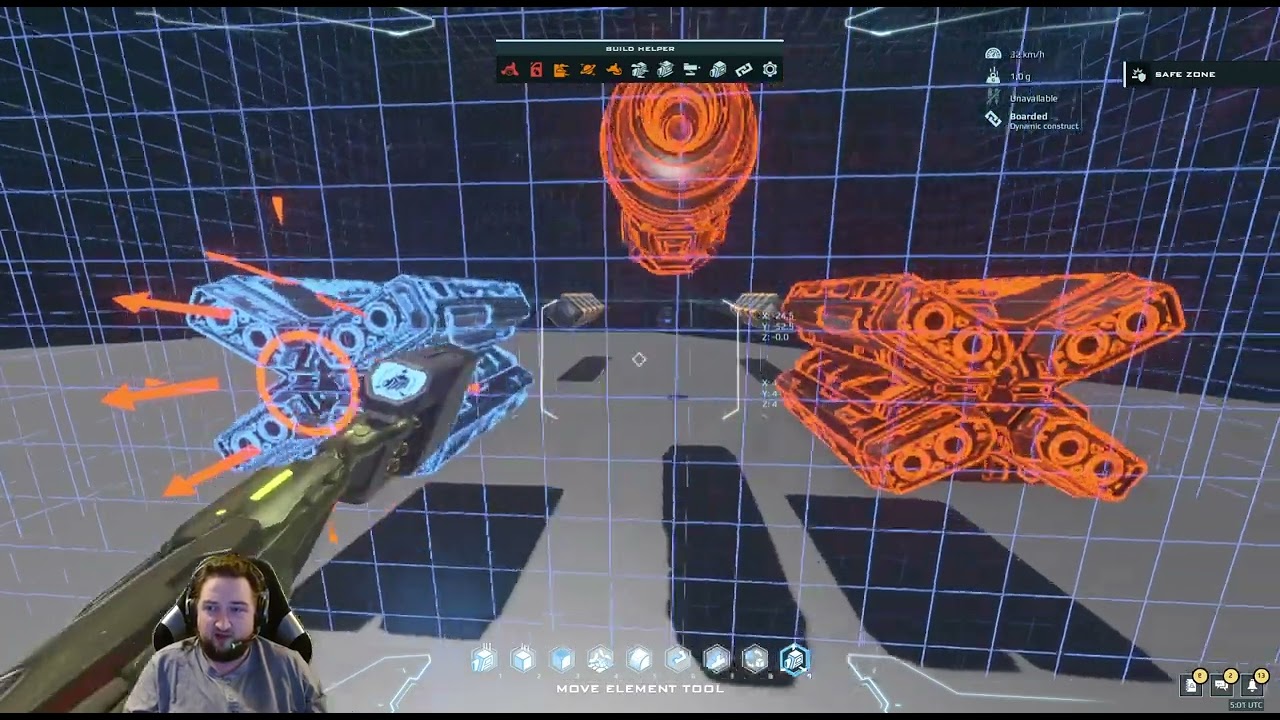 Dual Universe - Full ship build