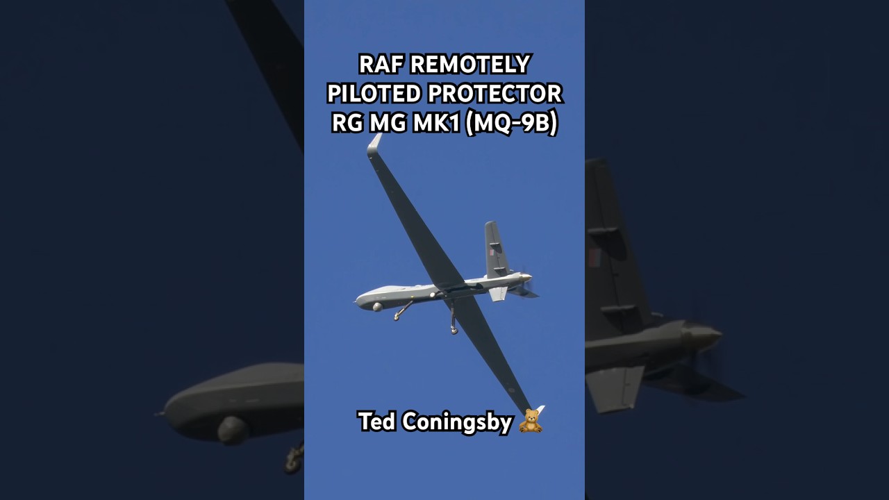 NEXT GENERATION RAF REMOTELY PILOTED PROTECTOR MQ-9B AIRCRAFT ISTAR FORCE 