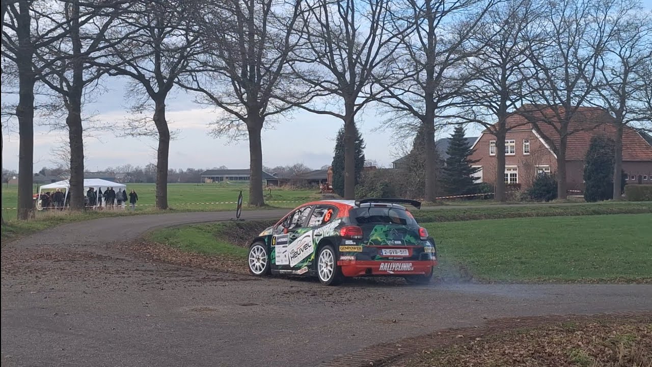 Achterhoek Berkeland Rally 2025 KP1: Pure Sound, Sideways 