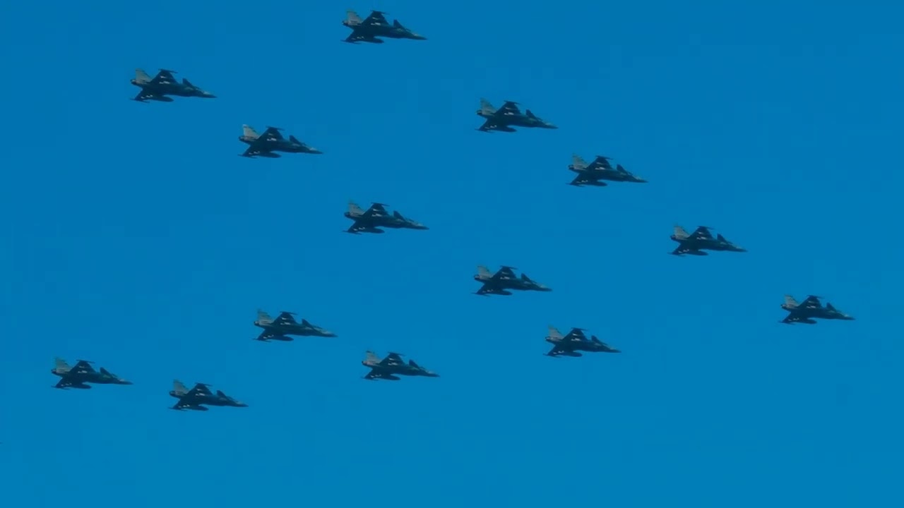 Formations Flyvning over K&oslash;benhavn 16/12-2025