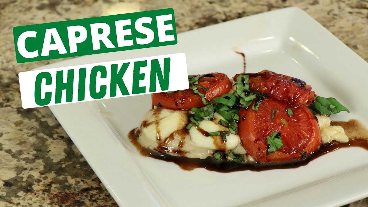 Caprese Chicken In The Oven | Rockin Robin Cooks