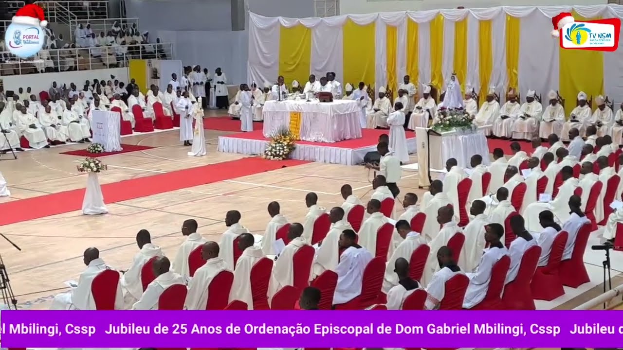 Missa do Jubileu Episcopal de Dom Gabriel Mbilingi | 25 anos de Consagração | 5 Janeiro 2025