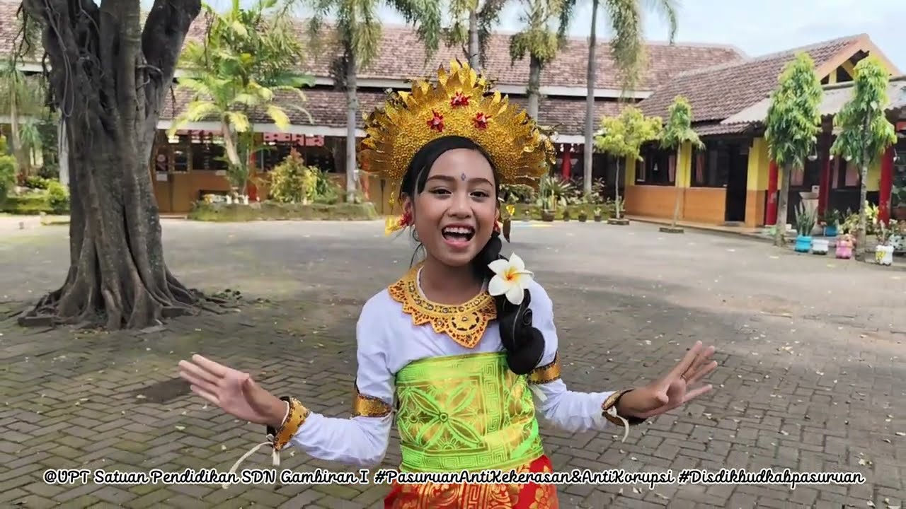 FLASHMOB PASURUAN ANTI PERUNDUNGAN - UPT SATUAN PENDIDIKAN SDN GAMBIRAN I PRIGEN